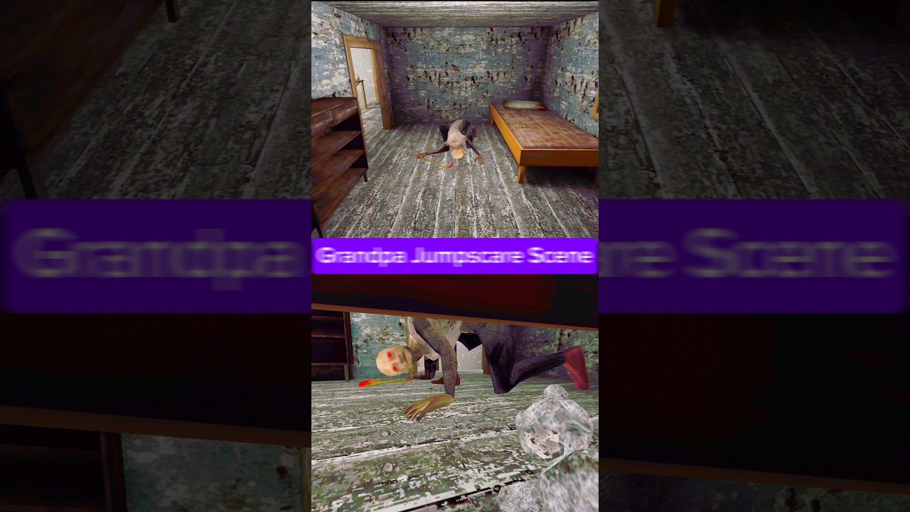 Grandpa Jumpscare Scene 😱 