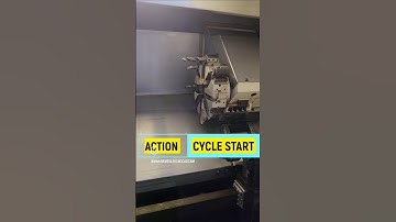 Tool change on the turret system of a CNC lathe can be done using MDI mode, Cycle Start, MDI mode