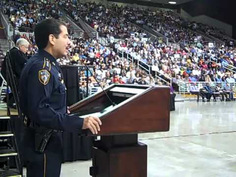 Sheriff Garcia addresses naturalization ceremony 4/25/12 HOUS - YouTube