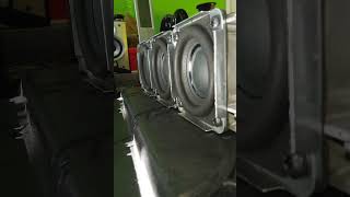 Bose videowave subwoofer basstest! #bass #basstest #fyp #bose  #excursion #subwoofer