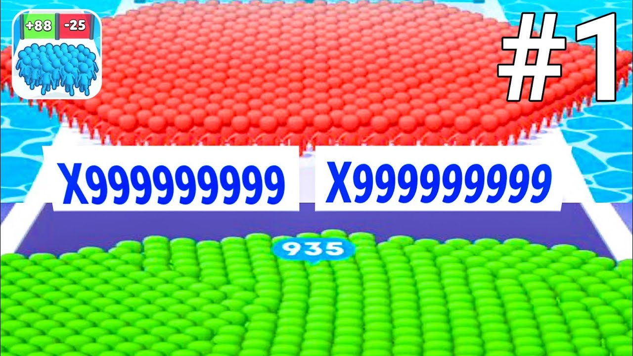 Count Master Runner vs Number Master Runner and Marge gameplay walkthrough Android ios 🎮😲💪