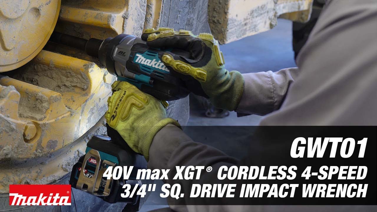 Makita 40V Max XGT Brushless Lithium-Ion 3/4-Inch Cordless 4-Speed