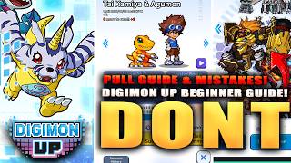 *DONT* MAKE THESE MISTAKES in DIGIMON UP! F2P SUMMON GUIDE & TIPS! (beginner guide)