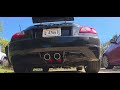 Chrysler Crossfire true dual exhaust 