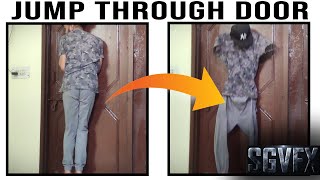 JUMP THROUGH DOOR MAGIC TRICK