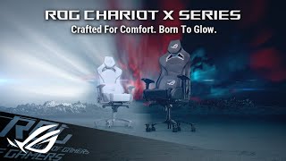 ROG Chariot X | RGB Gaming Chair | ROG Singapore
ROG Chariot X Gaming Chair evokes the style and sensation of taking the driving seat of high-end racing car, with integrated Aura RGB illumination for pole-position aesthetics. With high-density foam headrest, memory-foam lumbar support, premium PU leather, 4D-adjustable armrests, lockable tilt mechanism and highly-durable components, Chariot cossets you in safe, comfortable style ā and empowers you to project your own personality in any gaming arena.
Learn more
ROG Chariot X: https://rog.asus.com/sg/apparel-bags-gear/gear/rog-chariot-x/
ROG Chariot X Core: https://rog.asus.com/sg/apparel-bags-gear/gear/rog-chariot-x-core/
Follow us
ROG TikTok: https://www.tiktok.com/@asusrog.sg
ROG Instagram: https://www.instagram.com/asusrogsg/
ROG Facebook: https://www.facebook.com/asusrogsg
ASUS YouTube: https://www.youtube.com/@sgasus
ASUS TikTok: https://www.tiktok.com/@asussg?lang=en
ASUS Instagram: https://www.instagram.com/asussg/
ASUS Facebook: https://www.facebook.com/asus.sg/ ROG Chariot X | RGB Gaming Chair | ROG Singapore