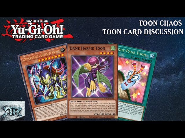 Yu-Gi-Oh! Discussion: The new Toons from Toon Chaos (Toon Harpie  Lady!!!!!!) - YouTube