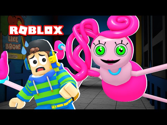 Poppy Playtime capitulo 2 chegou no Roblox🤩 Venci a Mommy Long