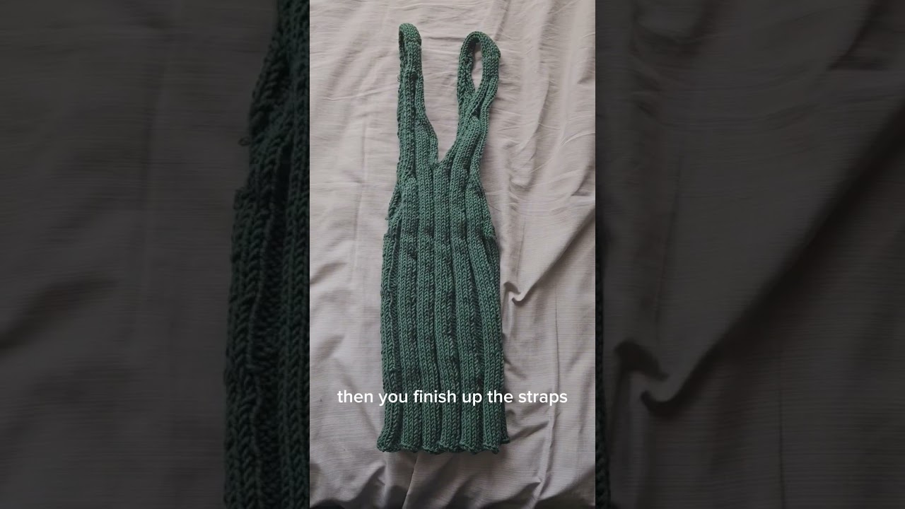 summer making | knitting a tank top