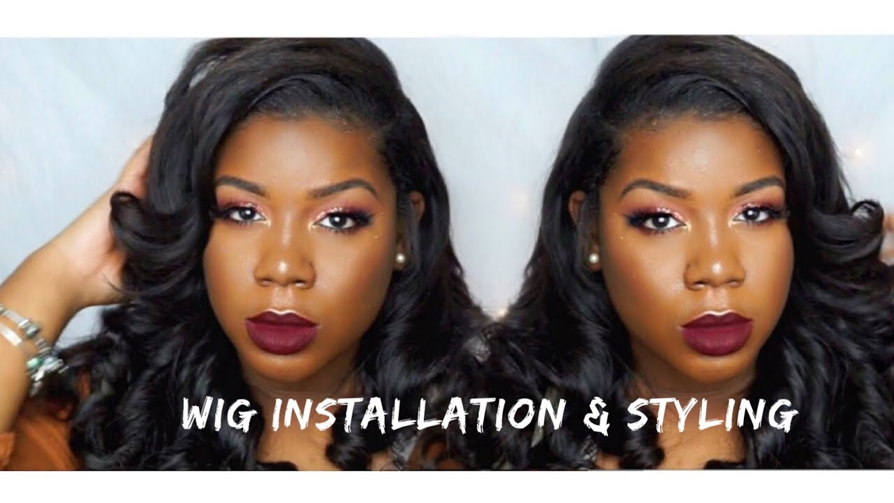 How to Install and Style A Natural Upart Wig Queen Weave Beauty Ltd