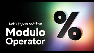 Understanding The Modulo Operator Beginner-Friendly Cs Tutorial 1