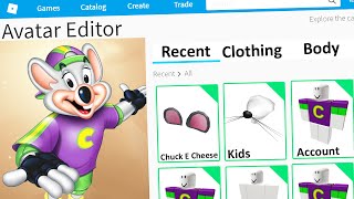 MAKING CHUCK E CHEESE a ROBLOX ACCOUNT