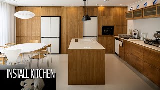 W123_Kitchen installation