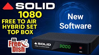 Solid 1080 Hibrid Android Set Top Box New Software