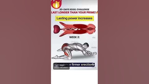 30 Days kegel exercise for better performance #kegel #kegelexercises #viral #shorts