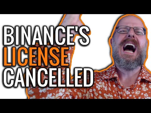   Binance S License Cancelled