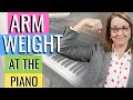 Arm weight exercises at the piano 5 steps foundations of technique part 4