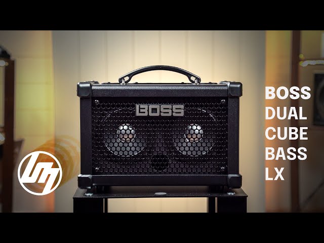 Boss DUAL CUBE BASS LX Bass Amplifier review | Better Music - YouTube