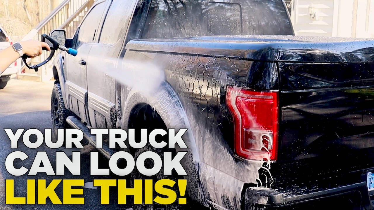 BLACK TRUCK OWNERS REJOICE! Ceramic Coating Maintenance Made Easy