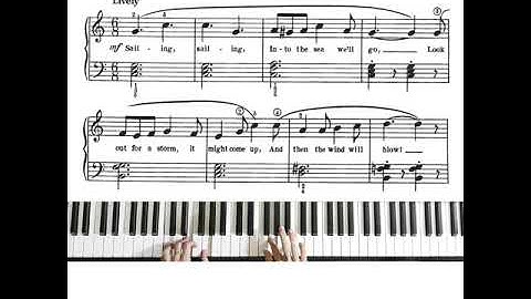 Bastien piano basic Level 2: Sailing!