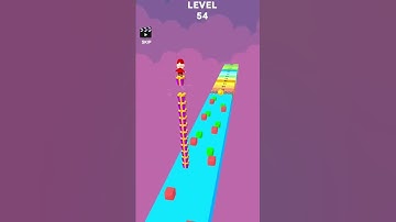 cube stacker surfer level 54 #shots
