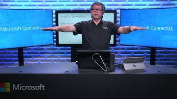 Connect; 2017 Use UWP to modernize your existing WinForms and WPF applications