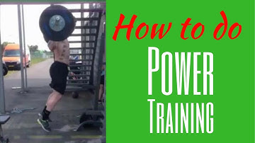 How to do Power Training I How to perform Power Training I Power Training Workout