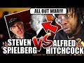 Steven Spielberg vs Alfred Hitchcock. Epic Rap Battles of History (REACTION!)