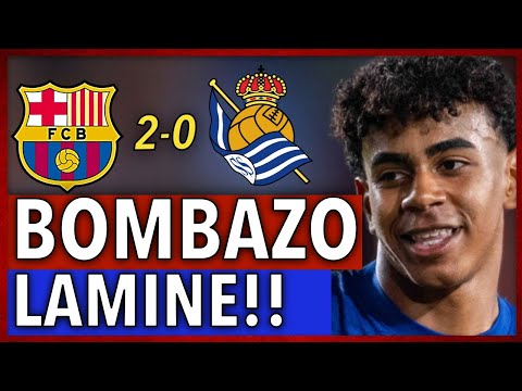 😳¡EXCLUSIVA de LAMINE YAMAL sobre LA RELACIÓN de los JUGADORES tras el BARÇA 2-0 REAL SOCIEDAD!