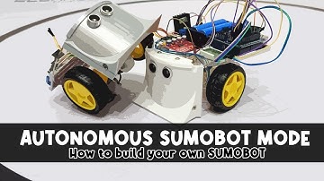 Build a Smart Autonomous SUMOBOT That Fights on Its Own! (No Remote Needed)
