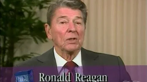 President Reagan on Dr. Friedman and Free To Choose