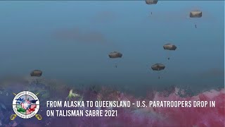 From Alaska to Queensland  U.S. paratroopers drop in on Talisman Sabre 2021