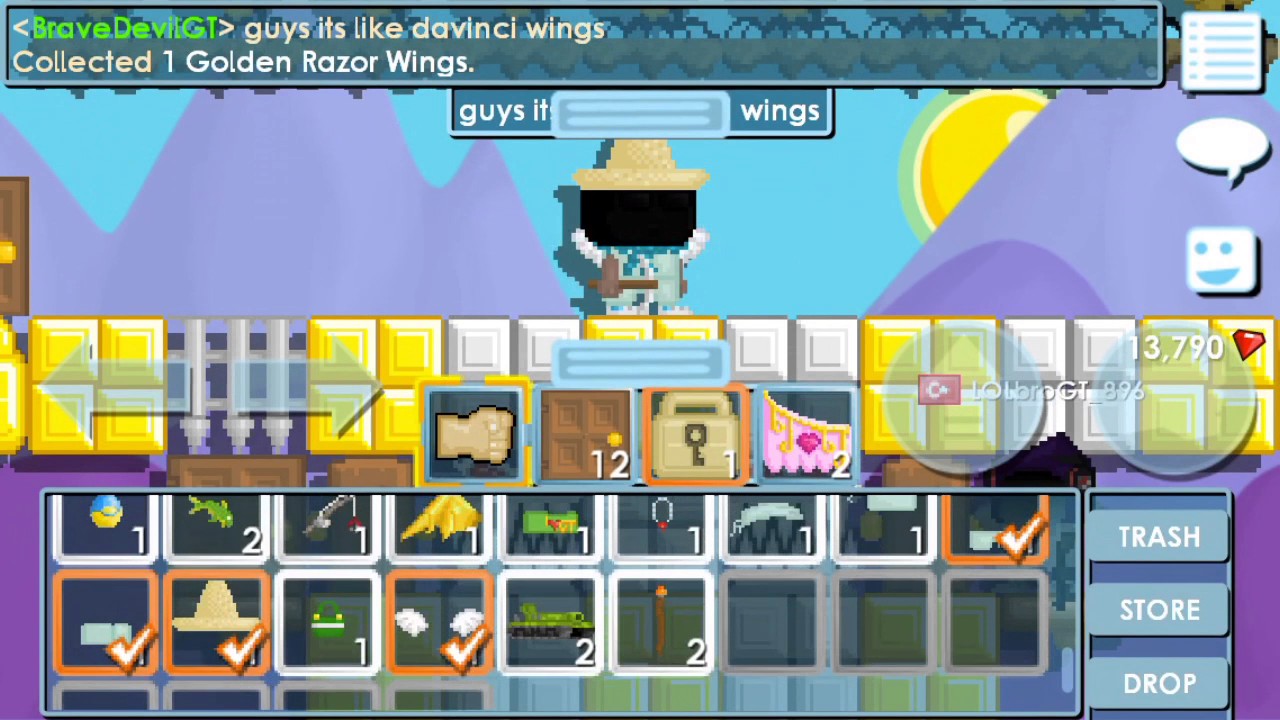 Growtopia: valentines Growtopia | Showing New Wings ! - YouTube