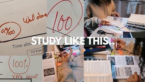 How Top Students Prepare for Exams (Do this too!)