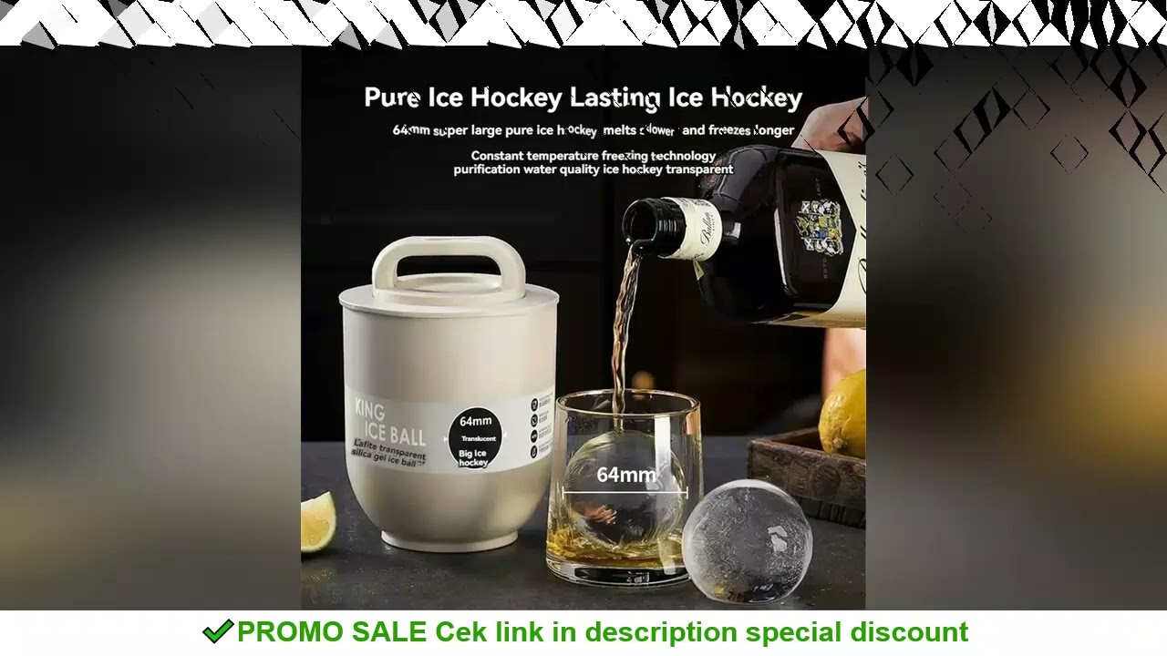 Ice Ball Mold Clear Whiskey Large No Bubbles Food Grade Ice Mold Large Round Ball Ice Tray