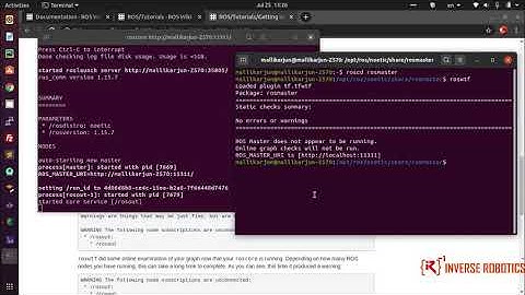 ROS Tutorial #18 ROS Noetic Getting started with roswtf