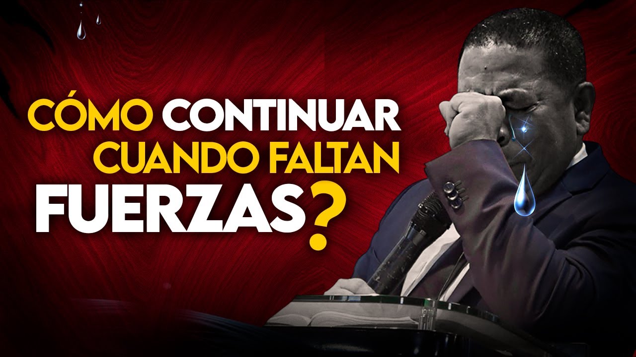Señor, No PUEDO, ¡Ay AYUDAME! 😭 Predica Cristiana - Jorge Elías Simanca