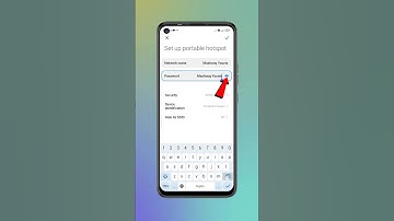 How to Change Hotspot Password in  Android || Hotspot ka Password change Kaise kare #shorts