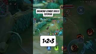 Balmond Combo Skills Tutorial #mobilelegends #mlbb #tutorial