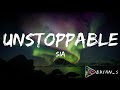 Sia - Unstoppable (Official Video - Live from the Nostalgic For The Present Tour)