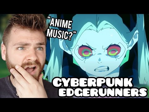 First Time Reacting to CYBERPUNK EDGERUNNERS Song | NERDCORE | FabvL "Moonwalker" | Non Anime Fan!