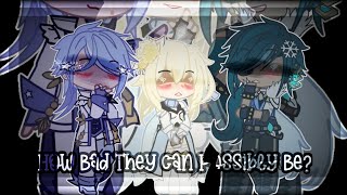 How Bad They Can Possibly Be? Genshin X Gacha Club Ft Lumine, Ayato, Kaeya Au? Flash