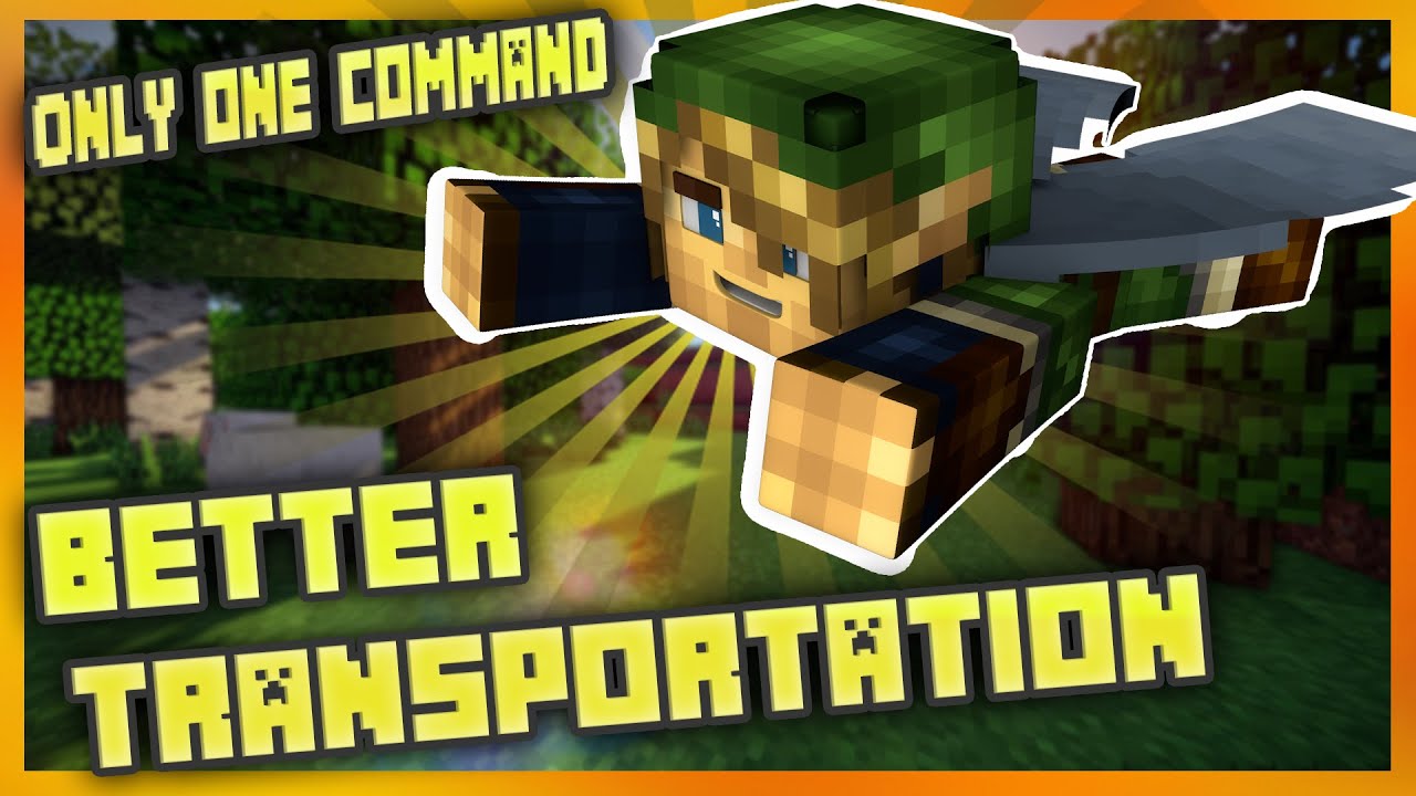 1.9/1.10 One Command Vanilla Jetpacks Mod! Minecraft Map