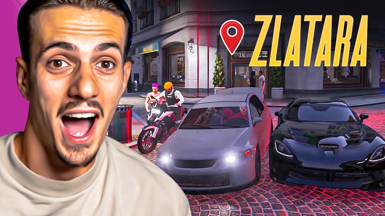 Nugato Prvi Put VOZI Potjeru Zlatare! | GTA 5 ROLEPLAY *nije trebalo ovako da se završi*