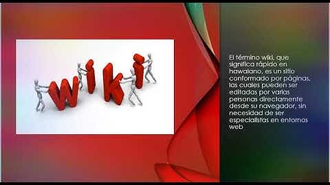 Uso educativo de las wiki cómo herramienta web 2.0