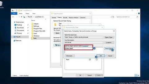 How to Create a Shared Folder in Windows Server