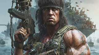 2025 Action Movie：Special Forces Cross River, Ambushed by Enemy Plane Bombing Bridge