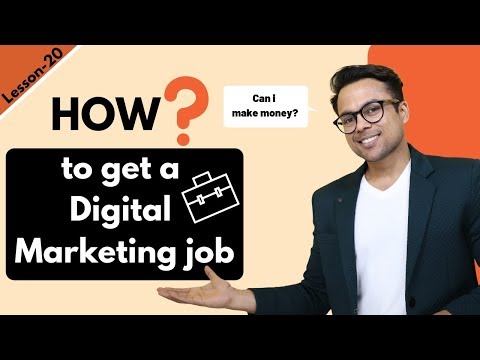Lesson-19: How to get Digital Marketing job | Ankur Aggarwal