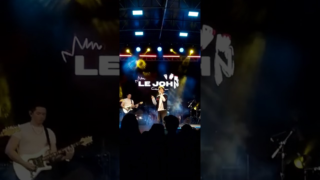 Le John sings 'Alanganin' at Market! Market! Central Plaza, Taguig City