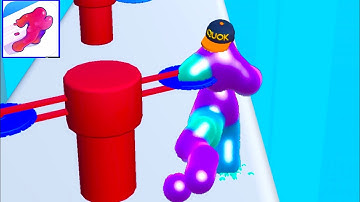 Blob Runner 3D Gameplay All Levels (iOS/Android) Levels #80